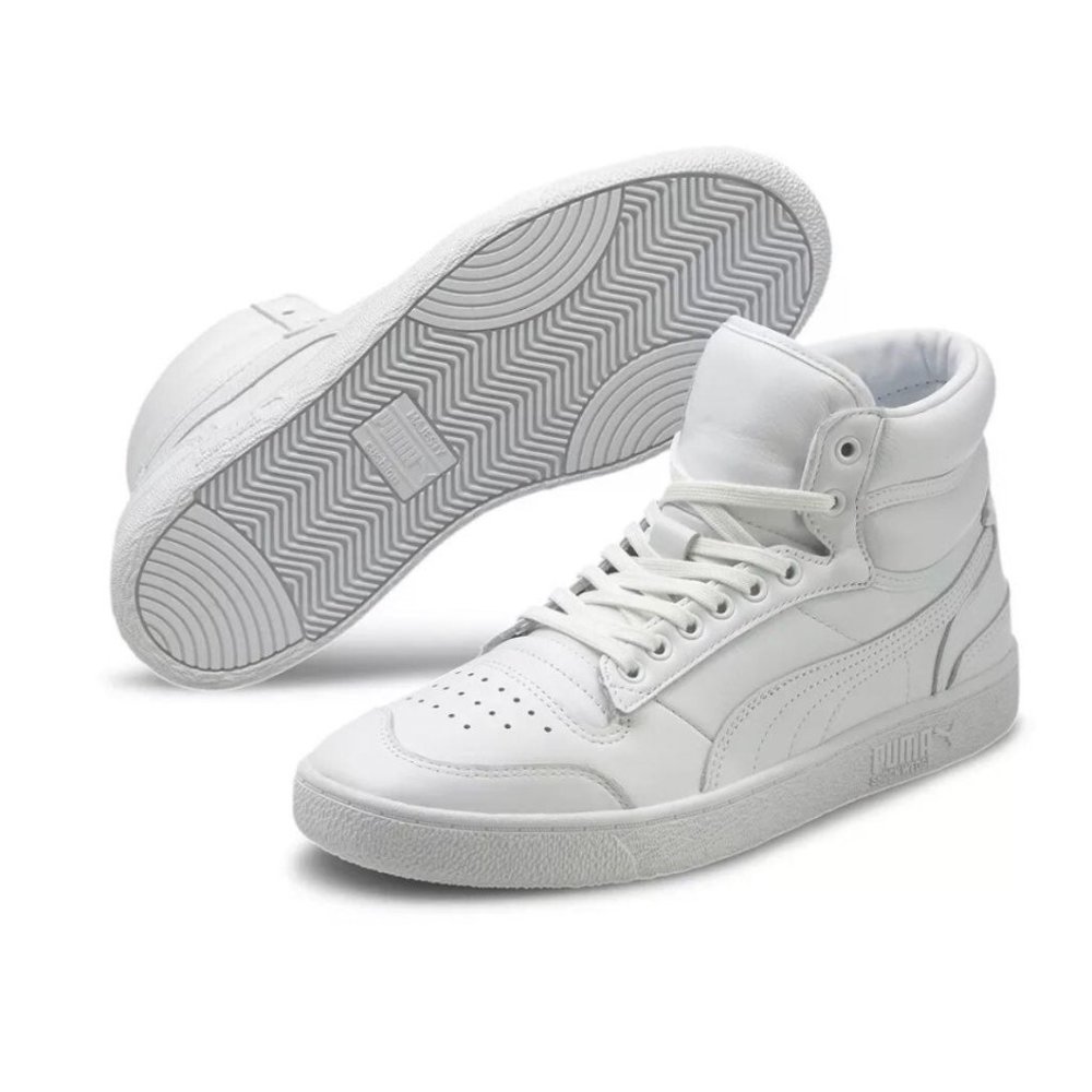 NWB Puma Ralph Sampson Men's High-Top Sneakers - White